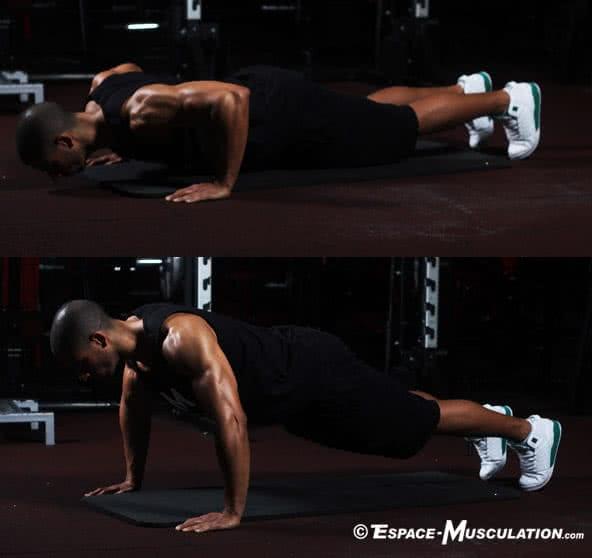Planche De Musculation POWERSHOT Pour Pompes - Travaille Poitrine, épaules, Triceps, Dos - Léger Et Portable, Parfait Pour L'entraînement à Domicile