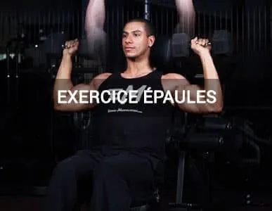 Exercices épaules
