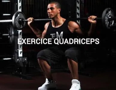Exercices quadriceps